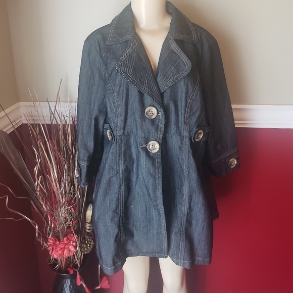 Dress Barn Jackets Coats Jean Jacket Poshmark
